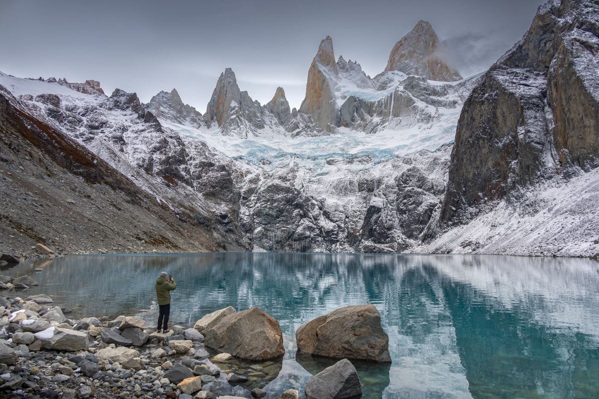 Cerro Fitz Roy y laguna Sucia, Patagonia argentina